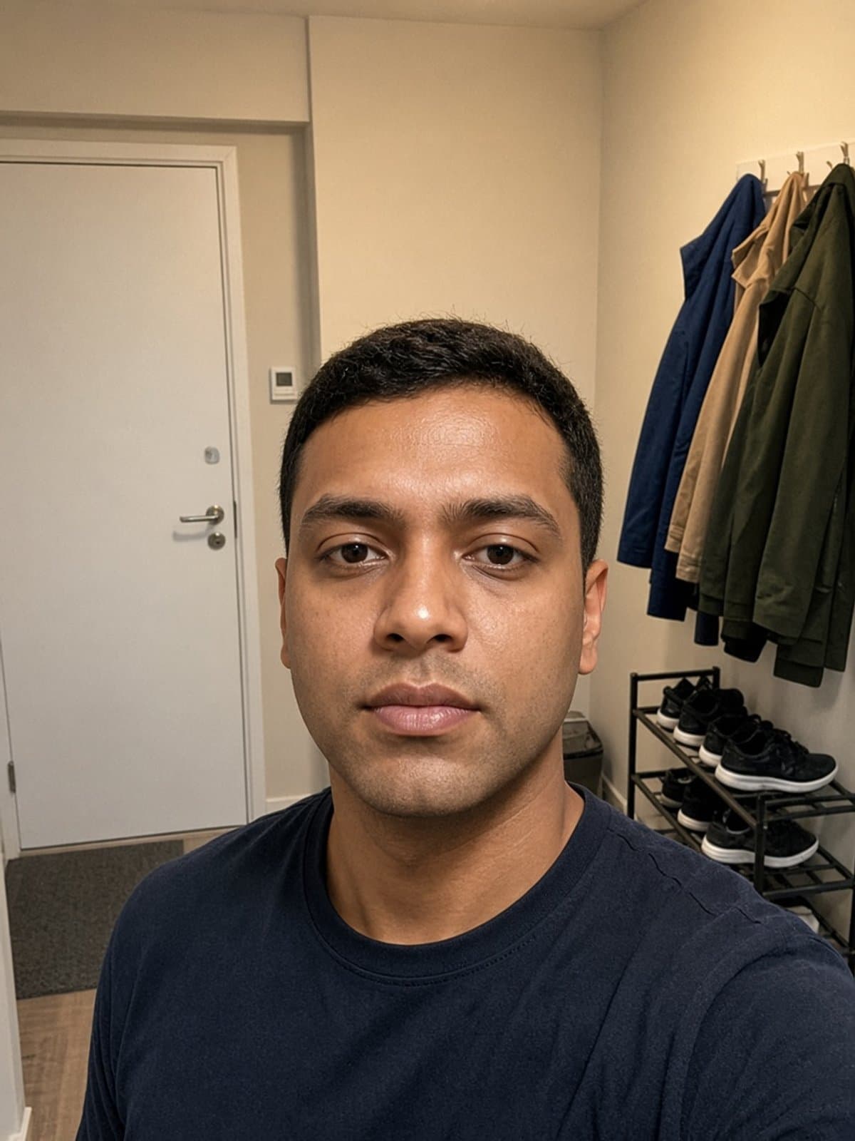 Mugshot before