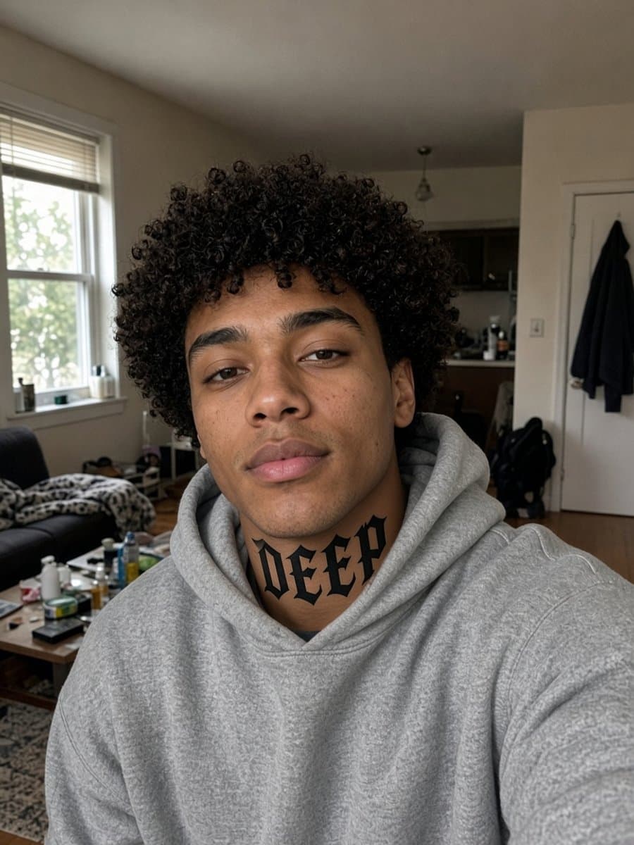 Neck Tattoo